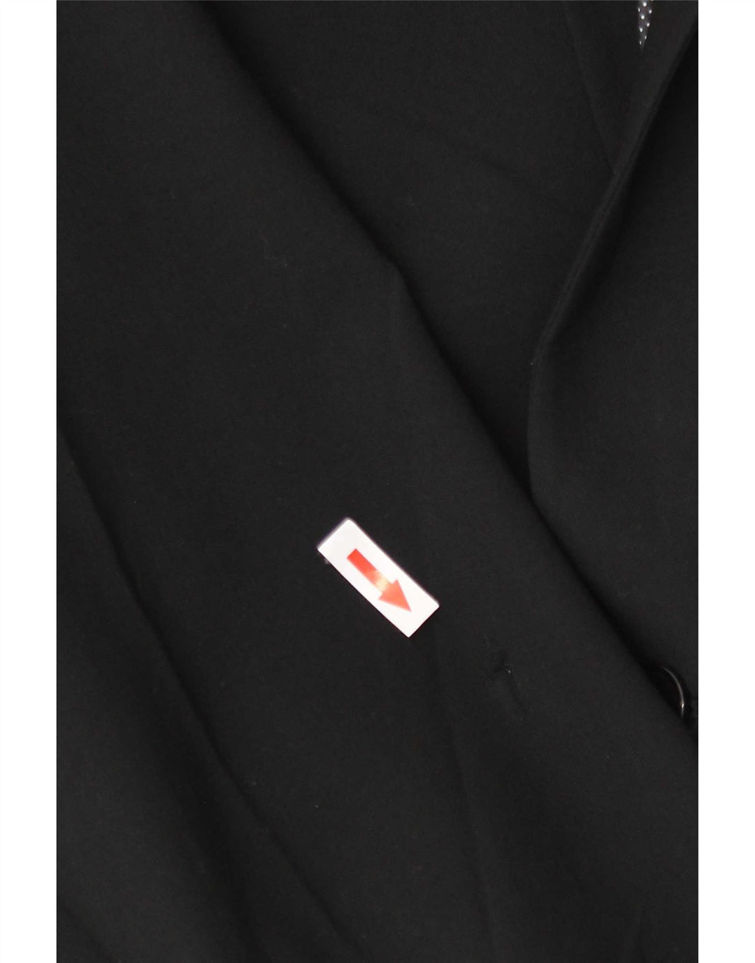 Marks & Spencer Mens 2 Button Blazer Jacket UK 48 2XL Black Wool