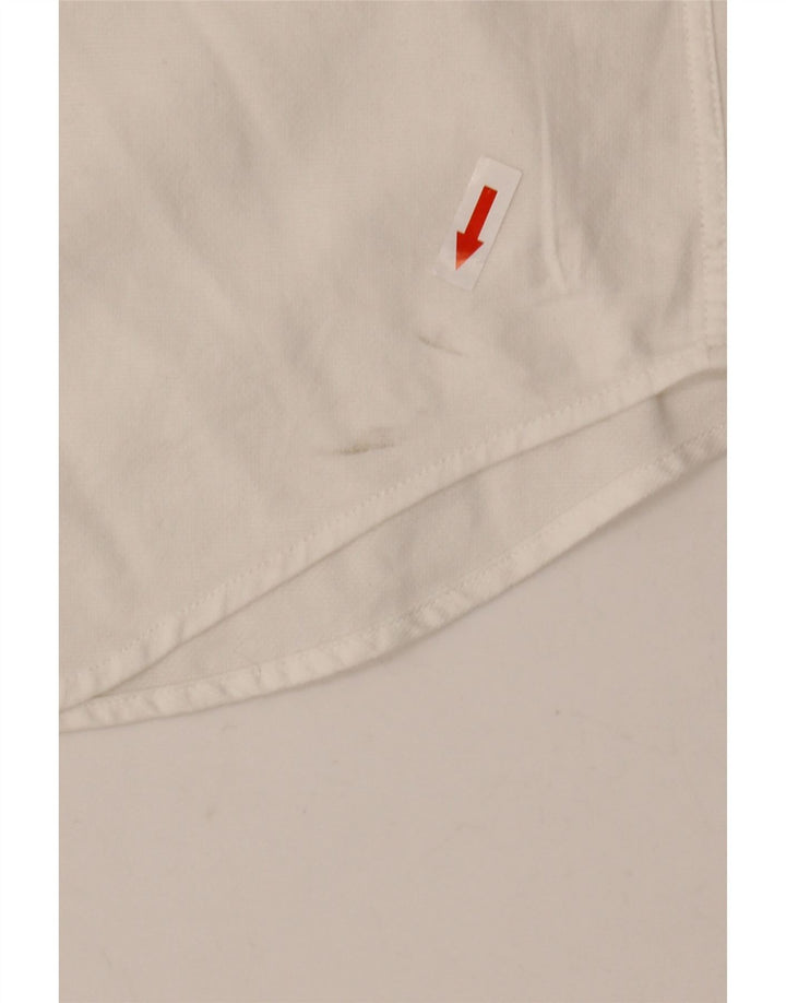 Hugo Boss Mens Modern Fit Shirt XL White Cotton