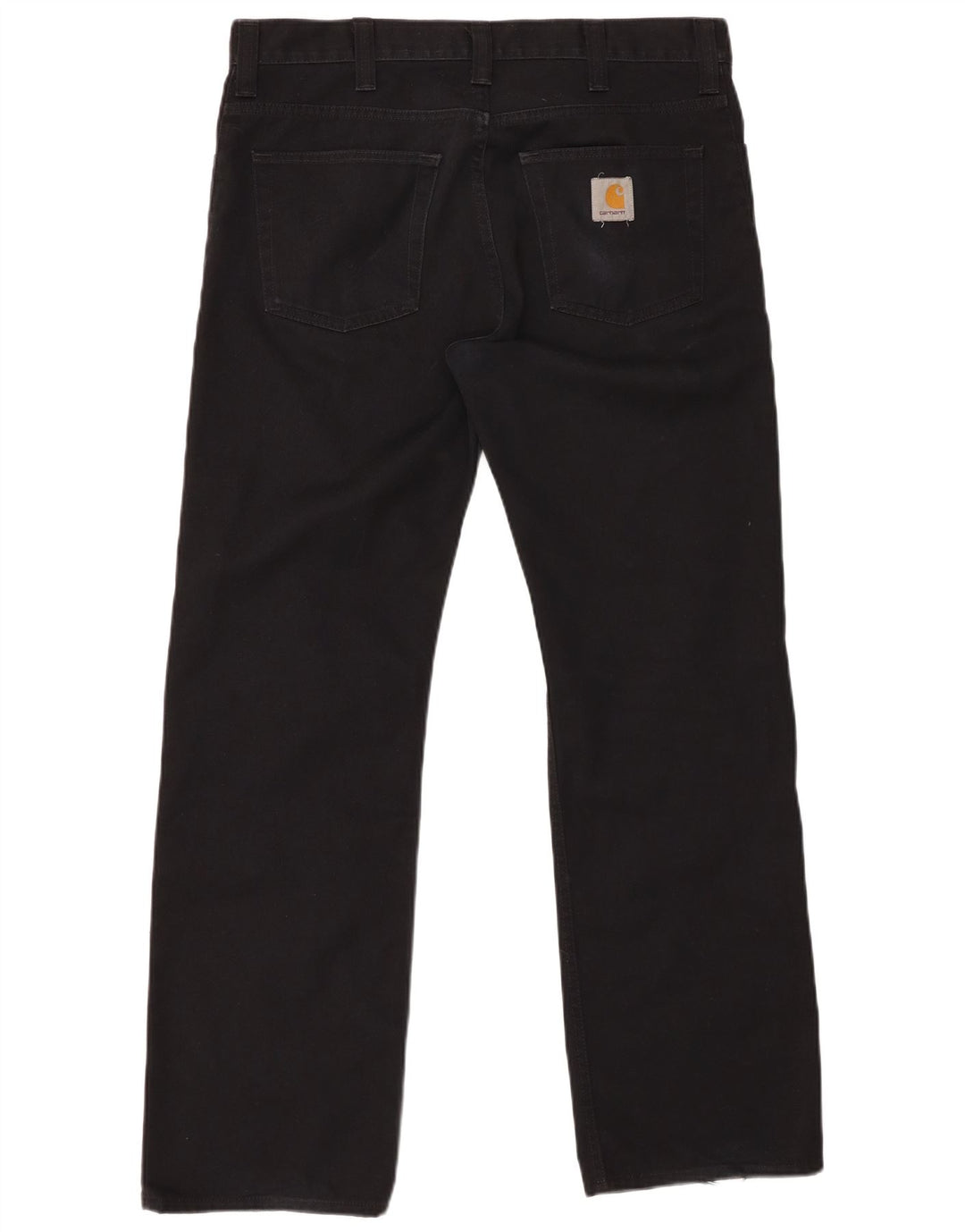 CARHARTT Mens Straight Jeans W34 L32 Black Polyester