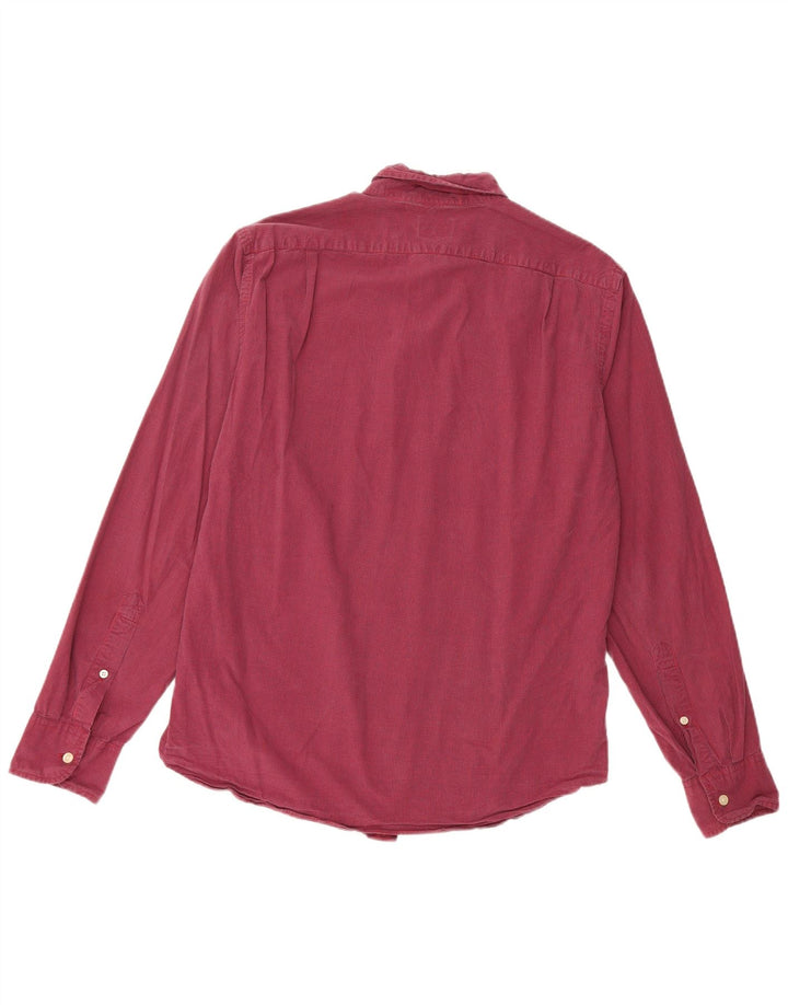 J. CREW Mens Tailored Slim Fit Shirt Medium Red Check Cotton