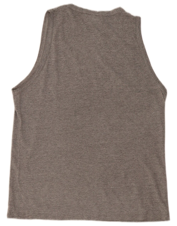 ASICS Mens Vest Top Medium Grey