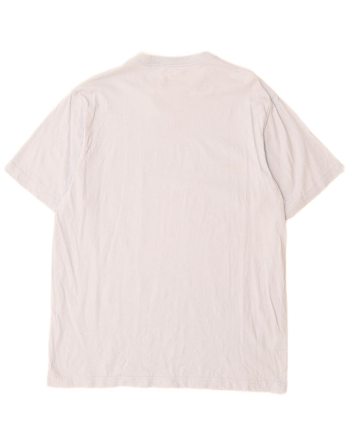 Eddie Bauer Mens T-Shirt Top Medium White Cotton