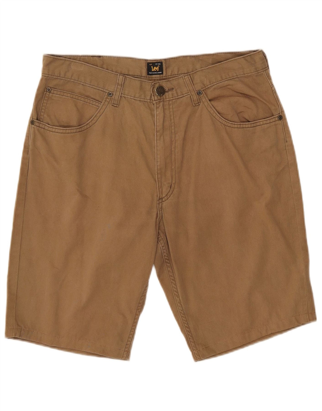 LEE Mens Casual Shorts W32 Medium Beige