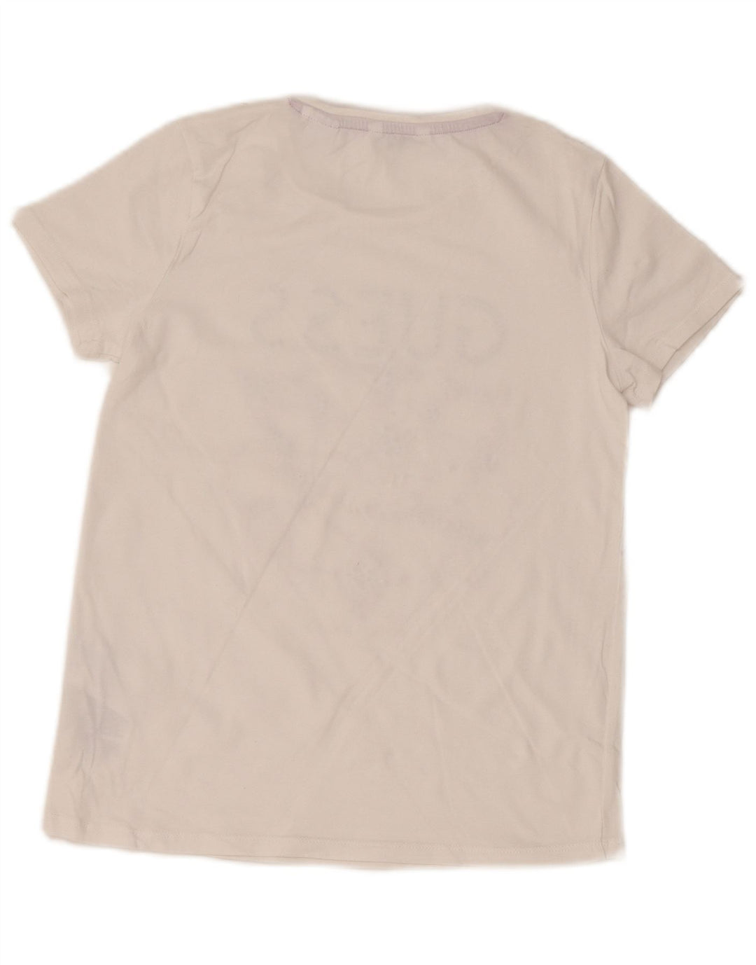 GUESS Girls Graphic T-Shirt Top 13-14 Years White Cotton