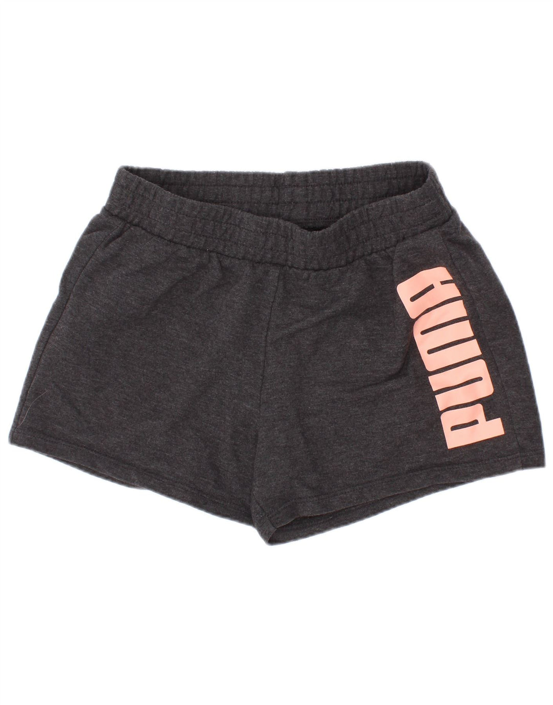 Puma Boys Graphic Sport Shorts 7-8 Years Grey