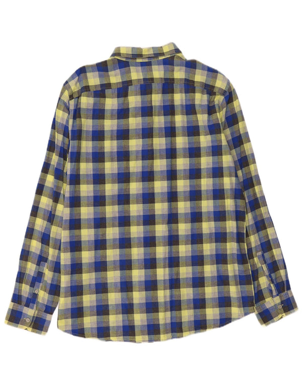 Gap Mens Slim Fit Shirt XL Multicoloured Check Cotton