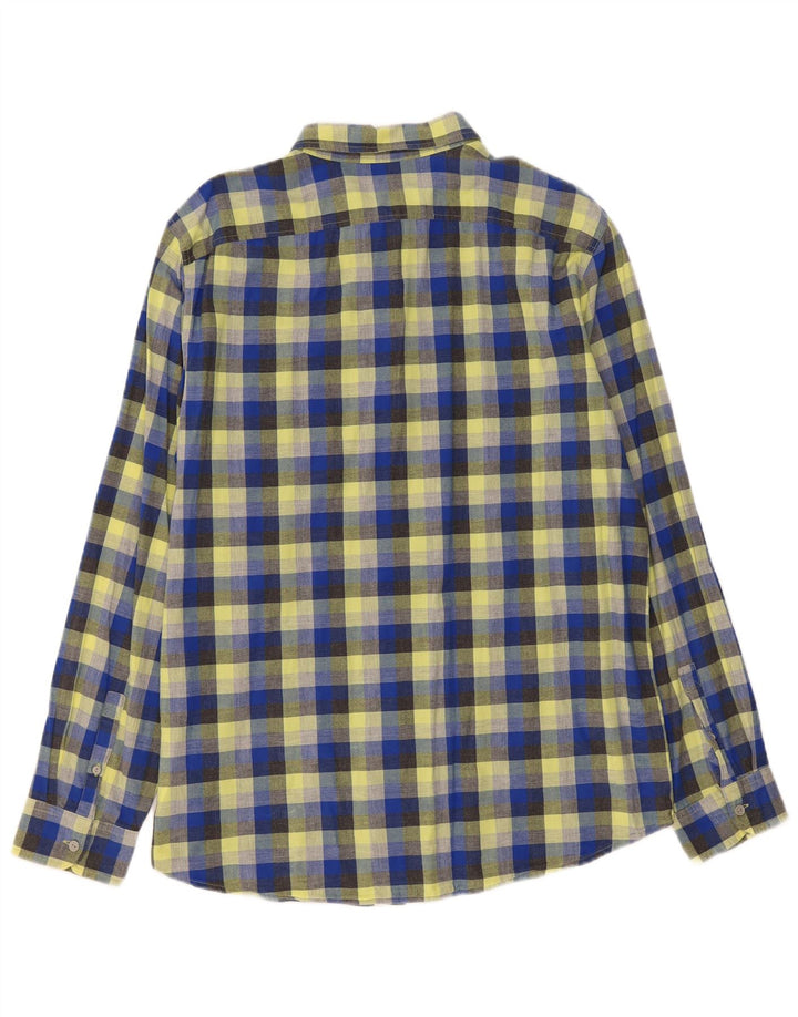 Gap Mens Slim Fit Shirt XL Multicoloured Check Cotton