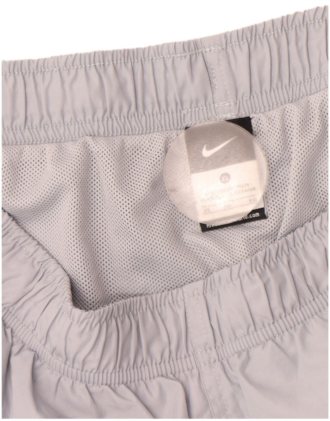 Nike Mens Graphic Sport Shorts XL  Grey Pinstripe Polyester