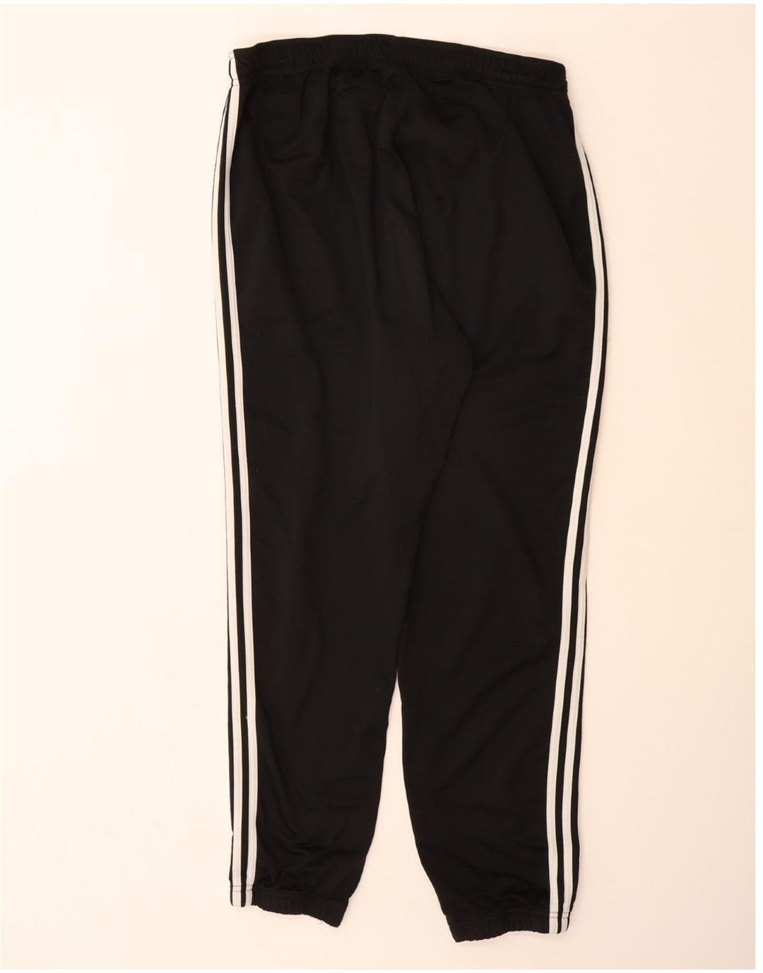 ADIDAS Mens Tracksuit Trousers Joggers XL  Black Polyester