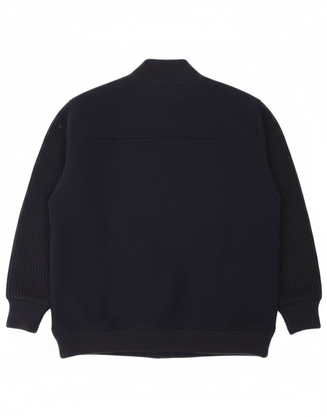 James Pringle Mens Loose Fit Fleece Jacket UK 40 Large Navy Blue Polyester