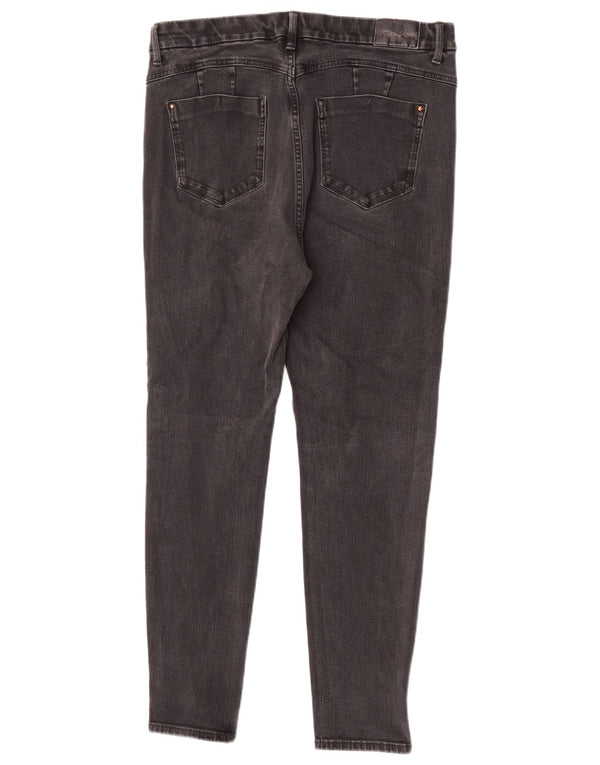 Marks & Spencer Womens The Magic Skinny Jeans UK 16 Large W34 L28 Black
