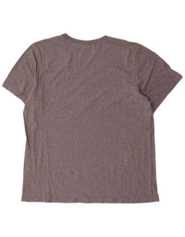 Jordan Mens Standard Fit Graphic T-Shirt Top XL Grey Cotton