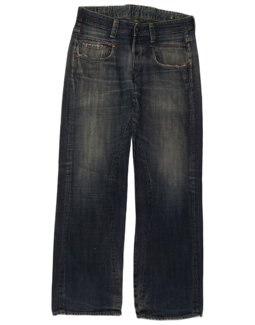 G-STAR Mens Bootcut Jeans W32 L34 Blue Cotton