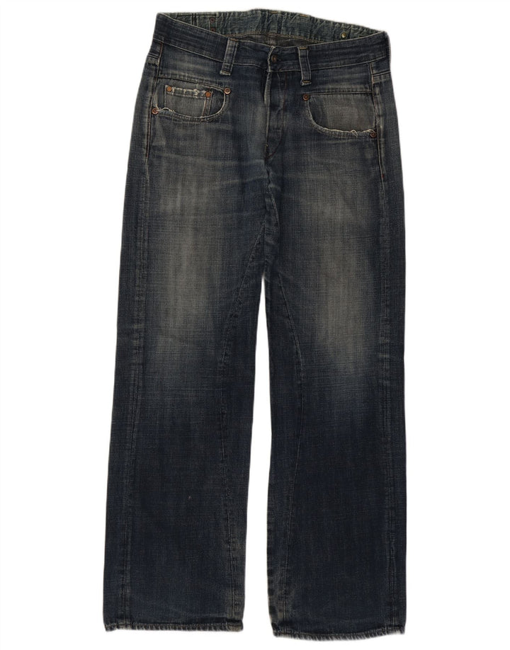 G-STAR Mens Bootcut Jeans W32 L34 Blue Cotton