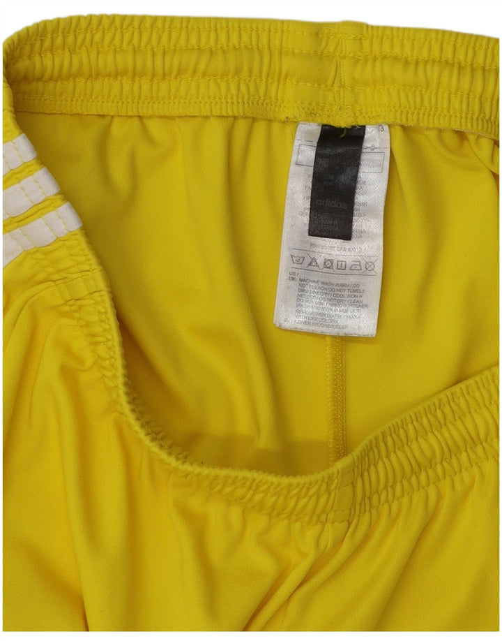 ADIDAS Mens Aeroready Sport Shorts Medium Yellow Polyester