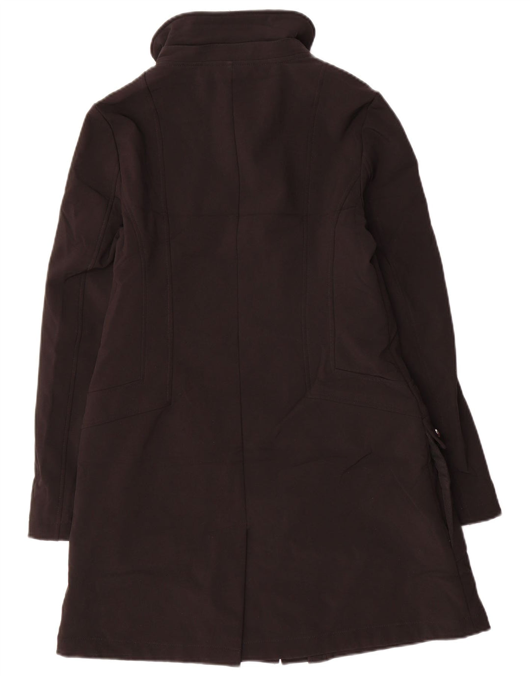 Calvin Klein Womens Raincoat UK 10 Small Black Polyester