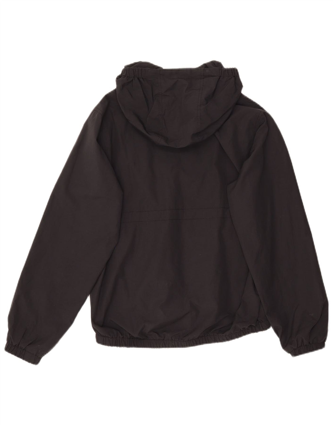 LYLE & SCOTT Boys Hooded Bomber Jacket 14-15 Years Black Cotton