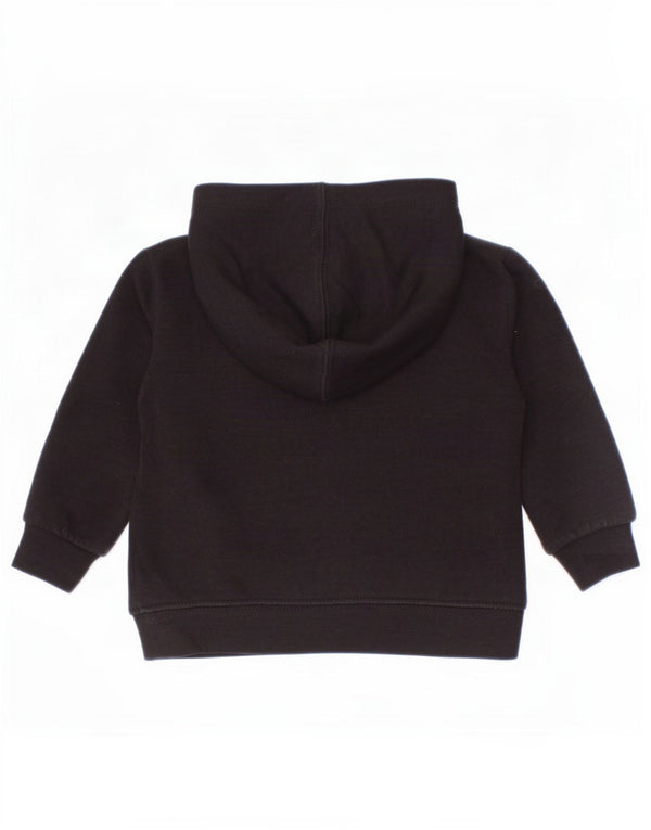 Nike Baby Boys Graphic Hoodie Jumper 9-12 Months Black Cotton