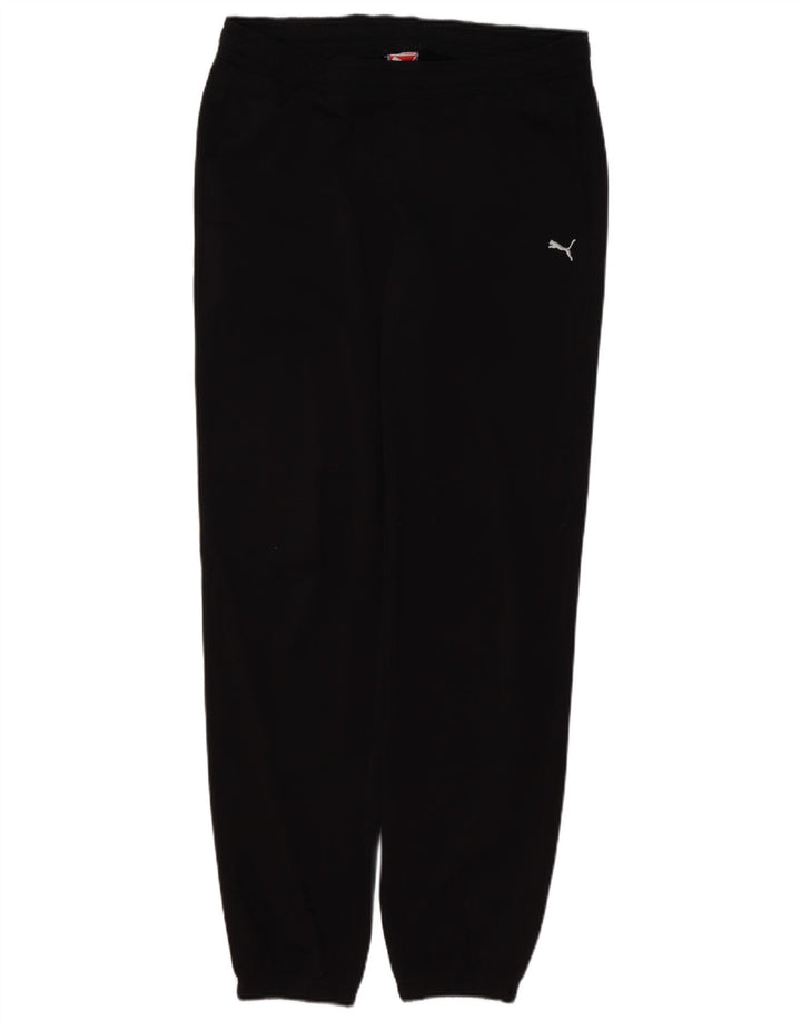 PUMA Womens Tracksuit Trousers Joggers UK 12 Medium W32 L32 Black
