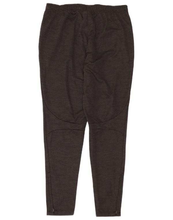 Nike Mens Dri Fit Tracksuit Trousers Medium Grey Flecked Polyester