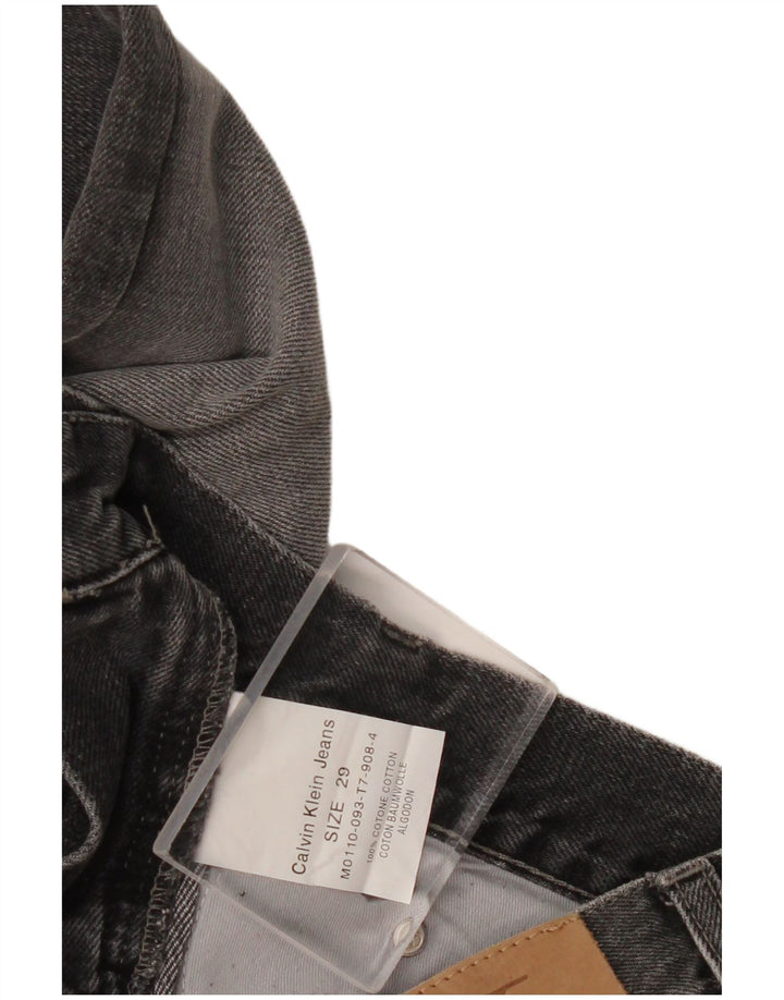 Calvin Klein Mens Slim Jeans W29 L33 Grey Cotton