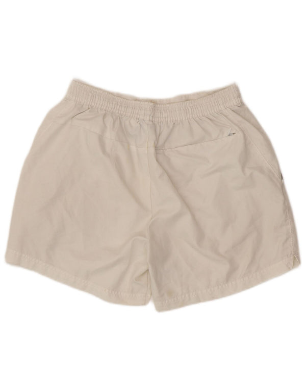 NIKE Mens Chino Shorts Small W28 White Polyester