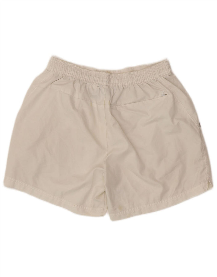 NIKE Mens Chino Shorts Small W28 White Polyester