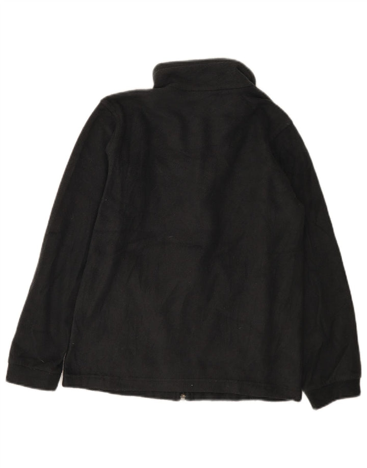 Columbia Girls Fleece Jacket 10-11 Years Medium  Black Polyester