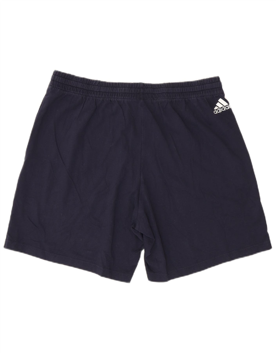 ADIDAS Mens Graphic Sport Shorts XL  Navy Blue Cotton