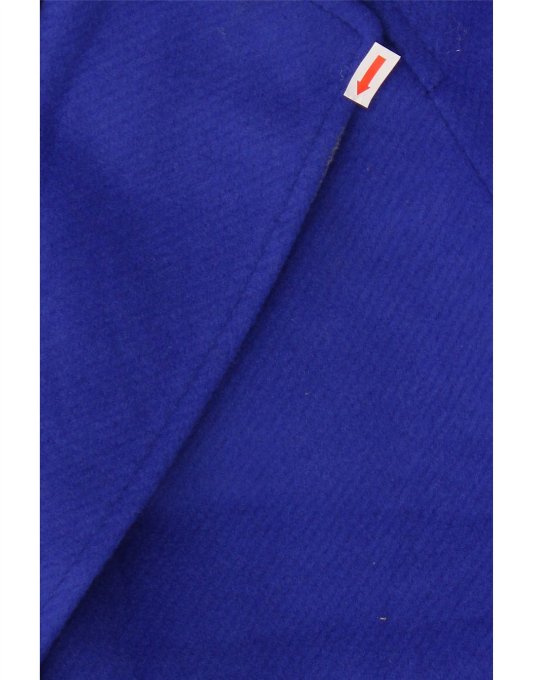 Marks & Spencer Womens Oversized Overcoat UK 10 Small Blue Polyester