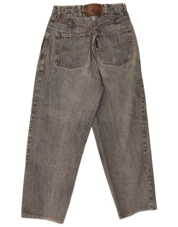 OUTSIDER Mens Tapered Jeans W31 L27 Grey Cotton