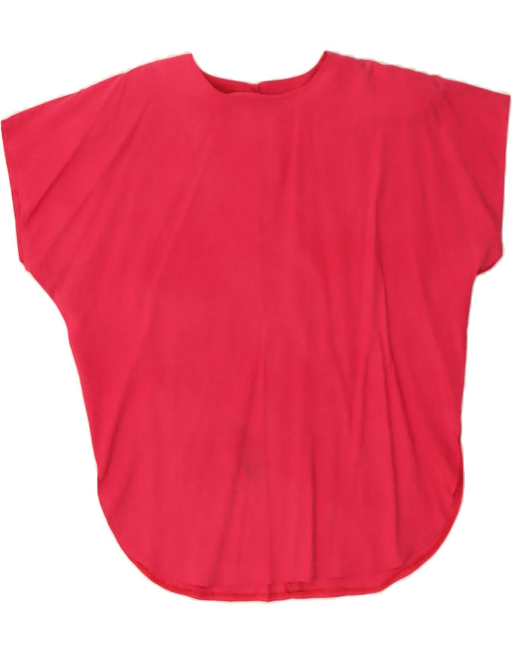 VINTAGE Womens Blouse Top EU 38 Medium Pink Vintage Vintage and Second-Hand Vintage from Messina Hembry 