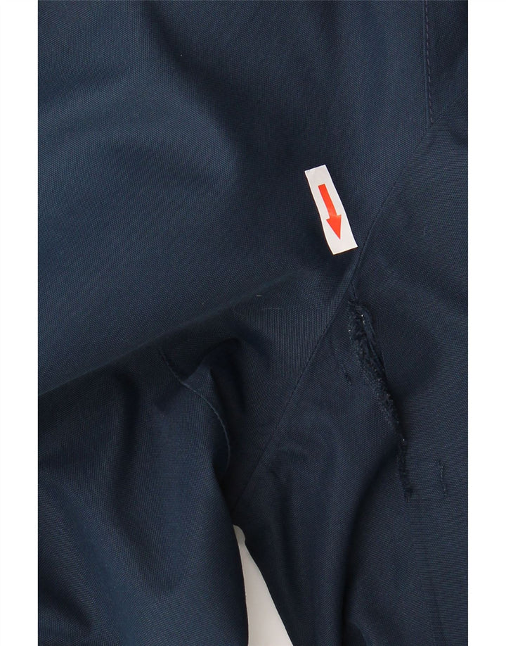 Barbour Womens Hooded Utility Jacket UK 14 Large Navy Blue