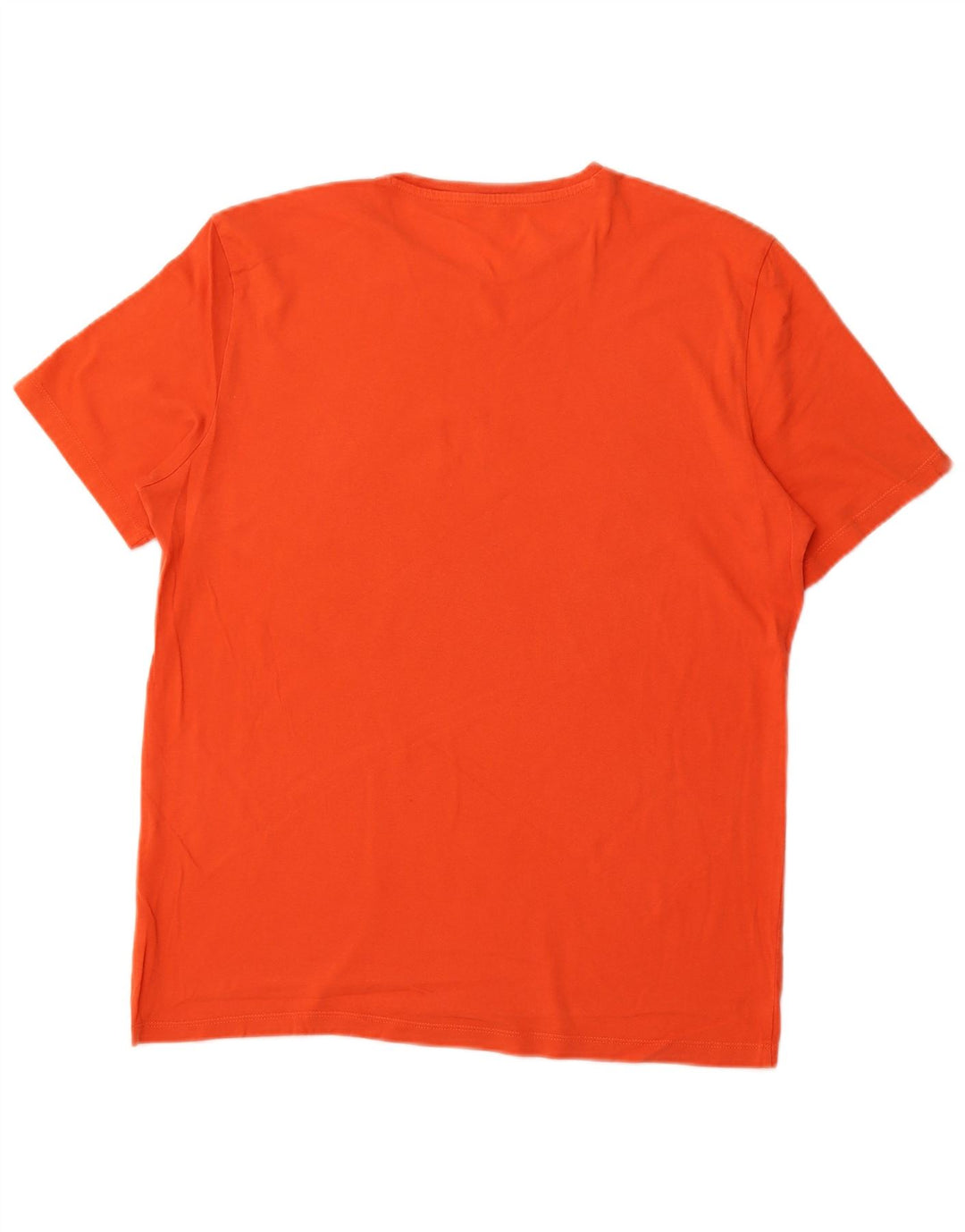 CALVIN KLEIN Mens Graphic T-Shirt Top Large Orange