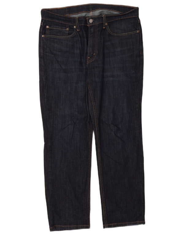 Levi's Mens 541 Straight Jeans W34 L30 Navy Blue Cotton