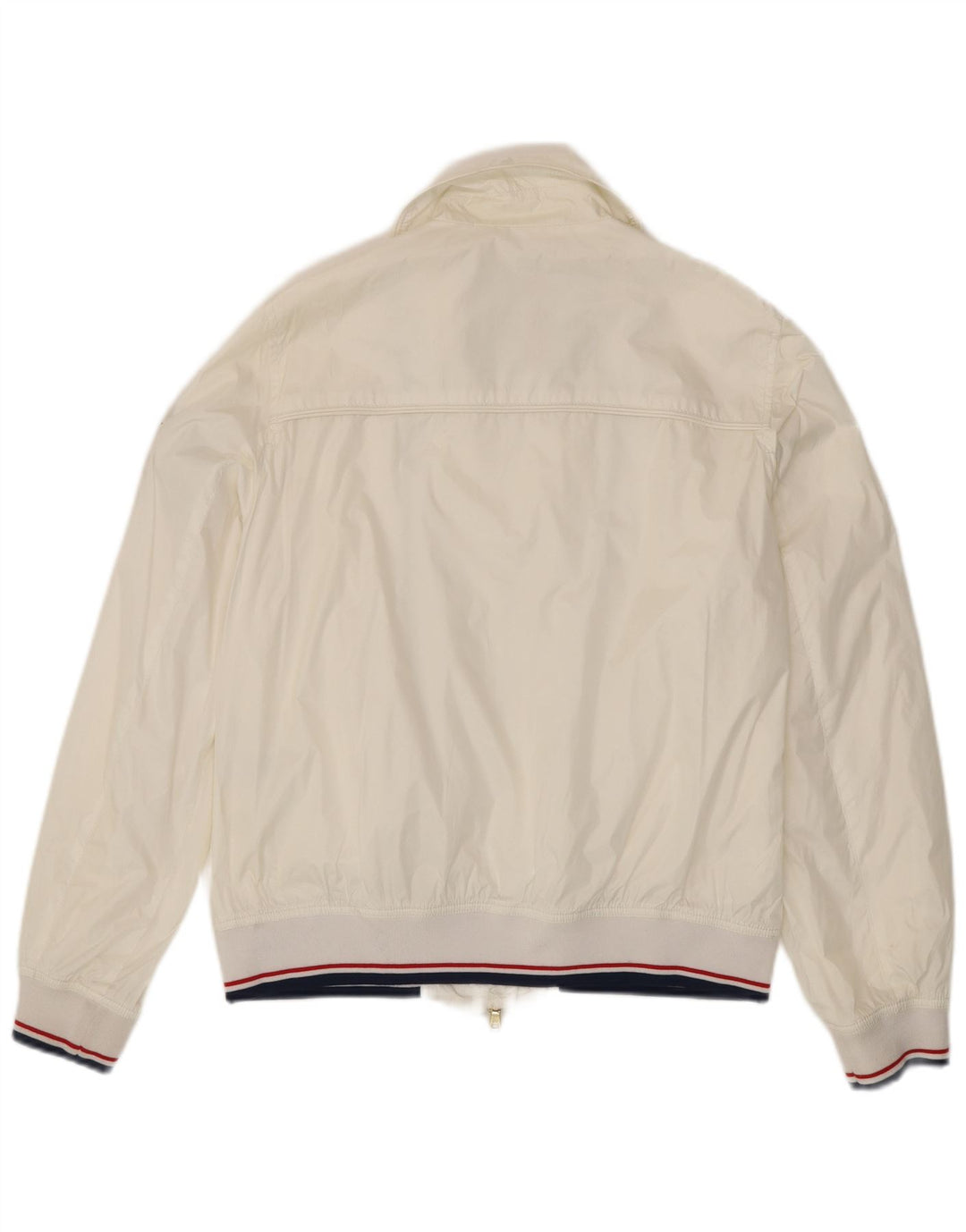 Conte of Florence Womens Graphic Bomber Jacket IT 48 XL White Polyamide