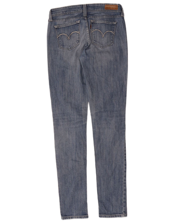 Levi's Womens Demi Curve Low Waist Skinny Jeans US 5 Medium W27 L32 Blue