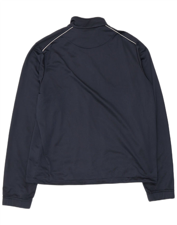 Brugi Mens Tracksuit Top Jacket XL Navy Blue Polyester