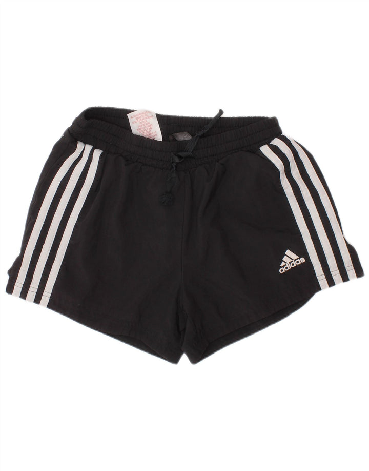 ADIDAS Boys Aeroready Sport Shorts 9-10 Years  Black Polyester