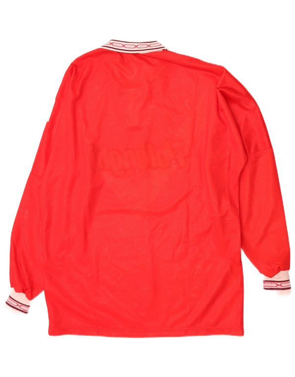Brescia Calcio Mens 1995-1996 Third Graphic Jersey Top XL Red Sports