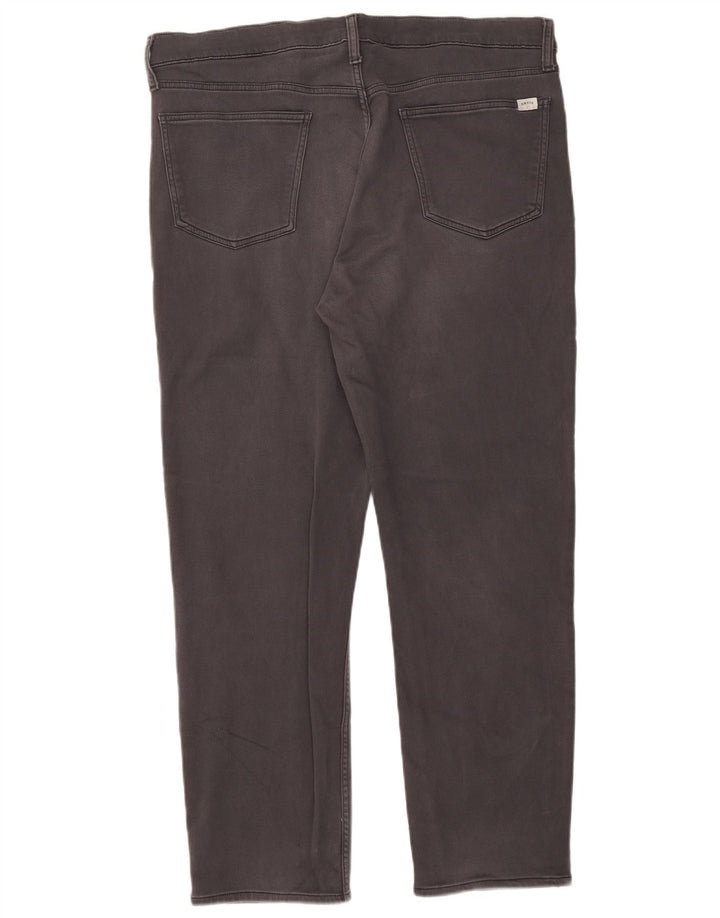 Orvis Mens Slim Jeans W38 L30 Grey Cotton