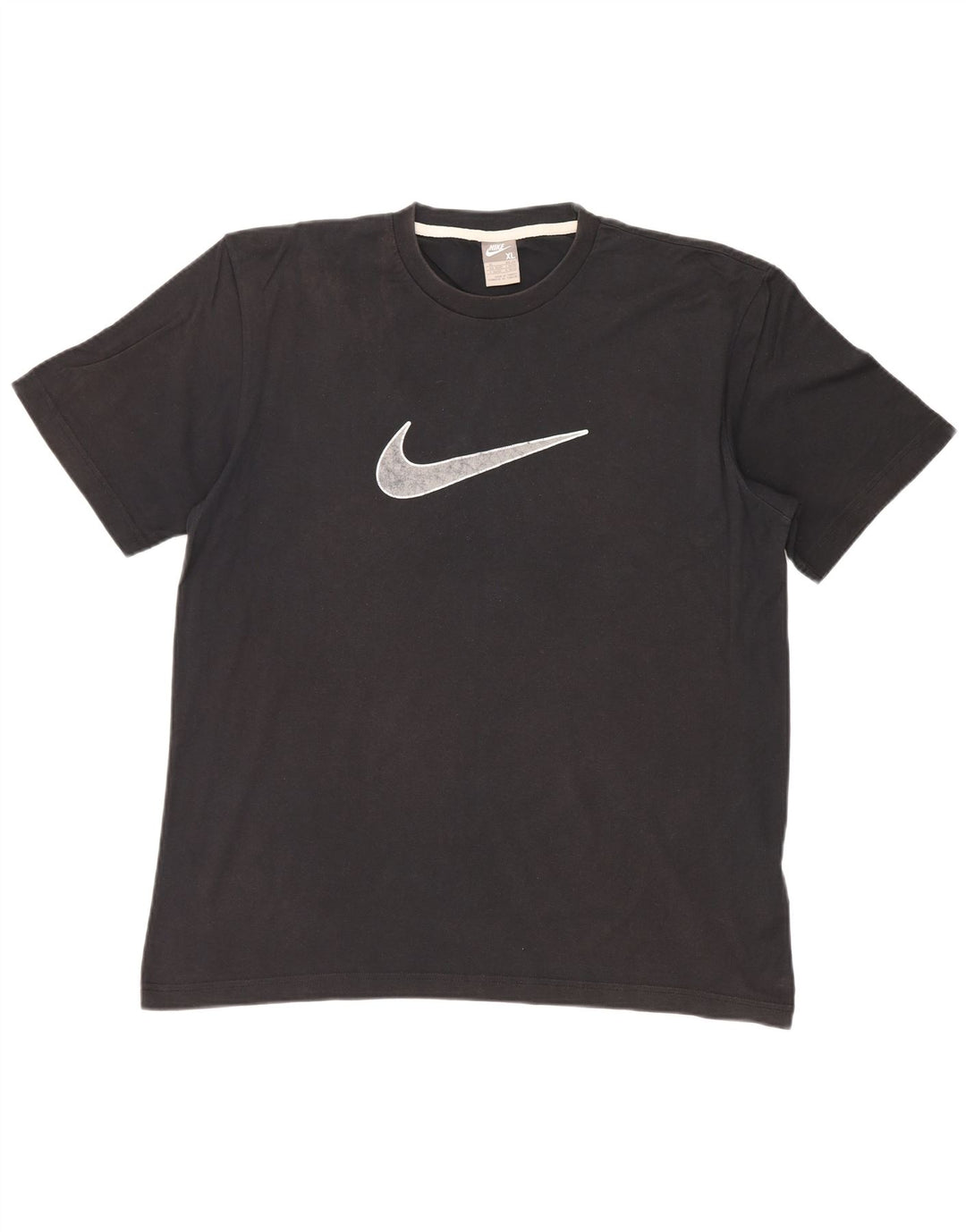NIKE Mens Graphic T-Shirt Top UK 45/47 XL Black Cotton