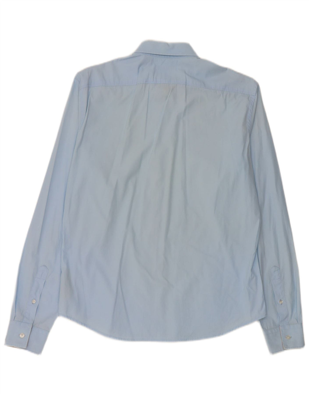 Burberry Mens BRIT Shirt Medium Blue Cotton