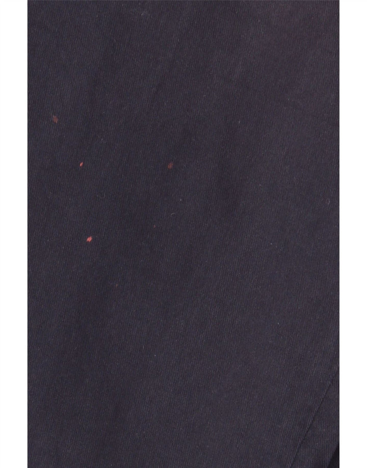 DOCKERS Mens Straight Chino Trousers W34 L27 Navy Blue Cotton