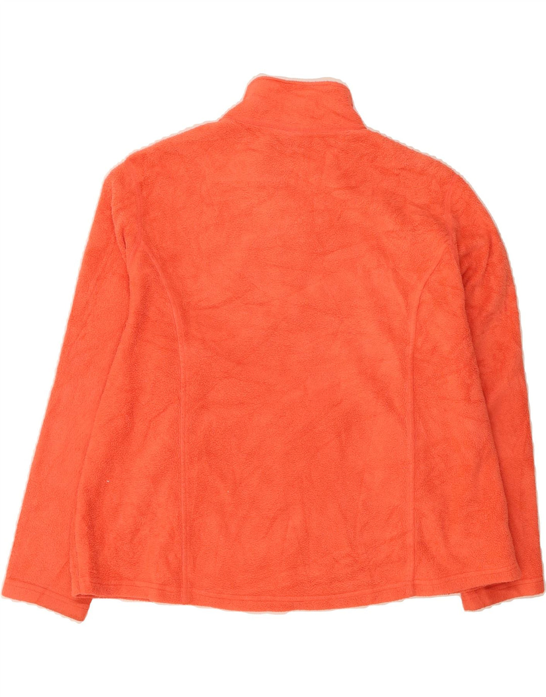 L.L.BEAN Womens Fleece Jacket UK 22 3XL Orange Polyester Vintage L.L.Bean and Second-Hand L.L.Bean from Messina Hembry 