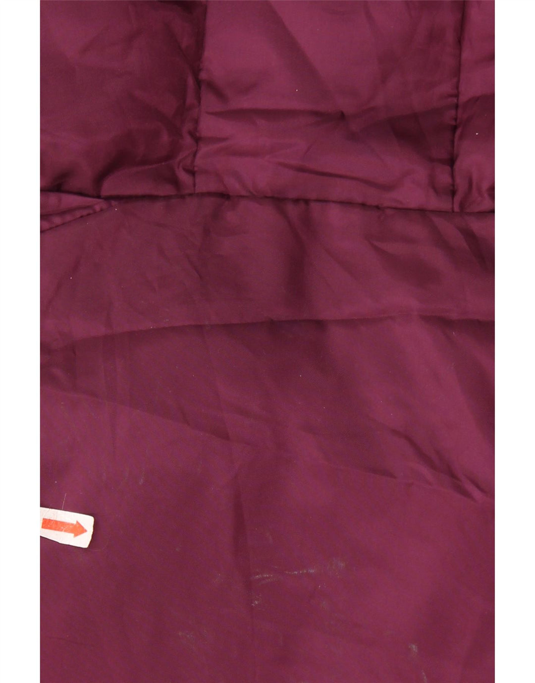 Puma Womens Padded Jacket UK 14 Medium Burgundy Colourblock Nylon