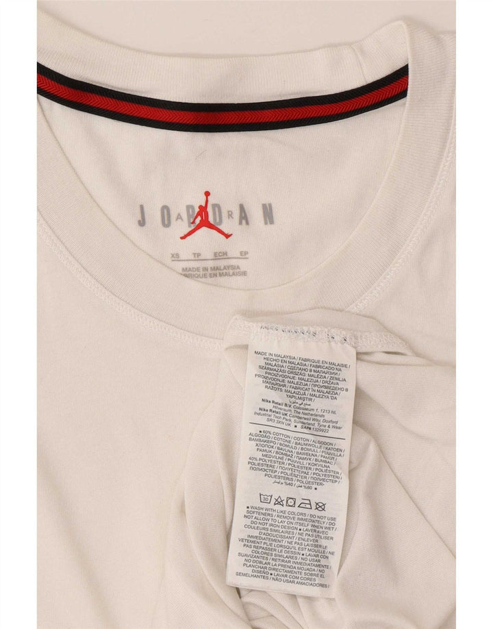 Jordan Mens Vest Top XS White Cotton