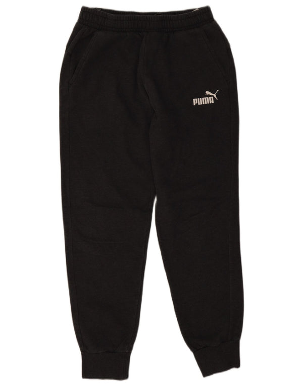 Puma Mens Tracksuit Trousers Joggers Medium Grey Cotton