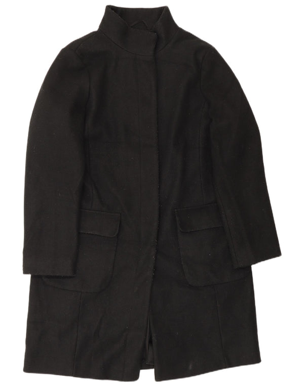 Marks & Spencer Womens Overcoat UK 16 Large  Black Polyester