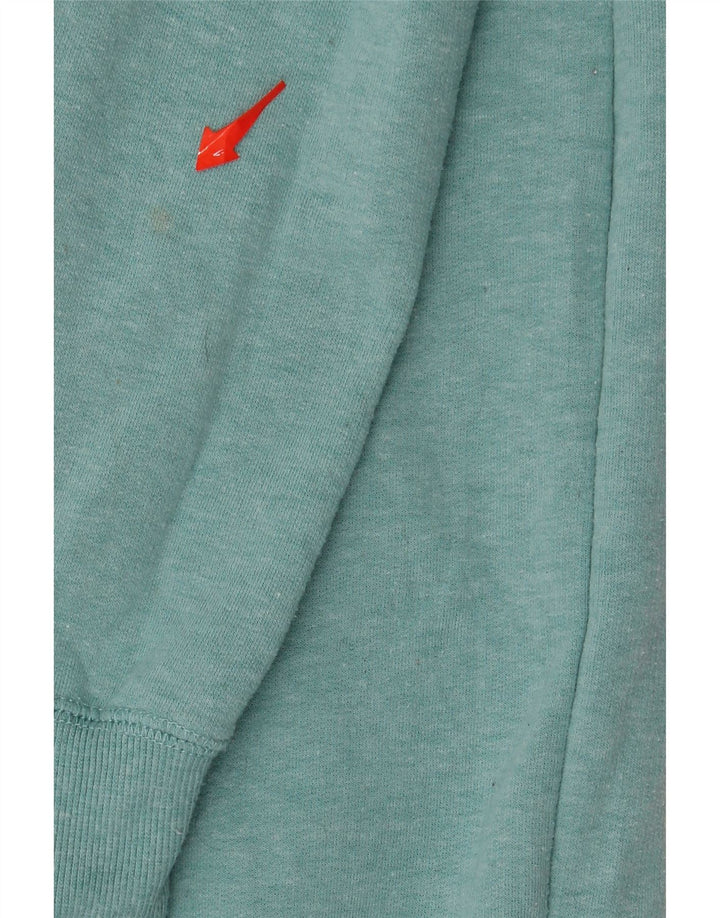 BILLABONG Mens Hoodie Jumper Medium Blue Cotton